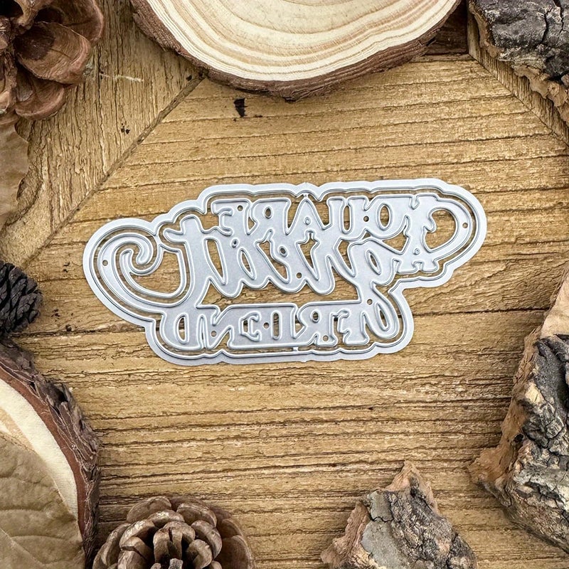 LZBRDY You are a Great Friend Words Embossing Metal Cutting Dies for Card Making & Scrapbooking, Birthday Thanksgiving Christmas Craft Die Cuts Stencil - Image 5